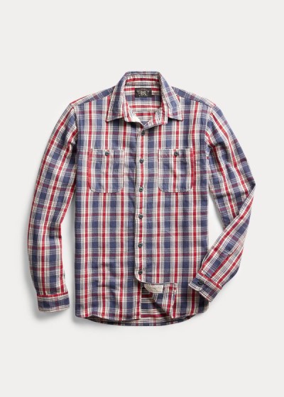 Camisa Ralph Lauren Plaid Twill Homem 14203-TSMR